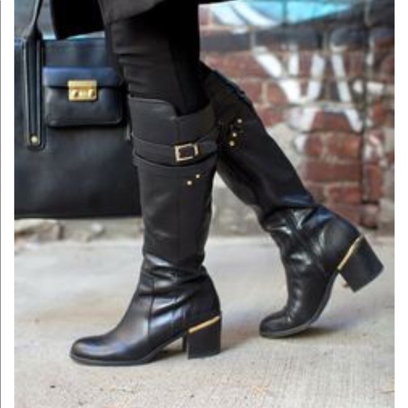 franco sarto knee high boots